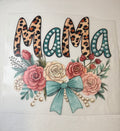 Mama Western Floral Decal